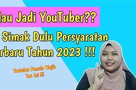 Jadi Youtuber 2023