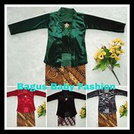 Kebaya Hitam Bludru Anak